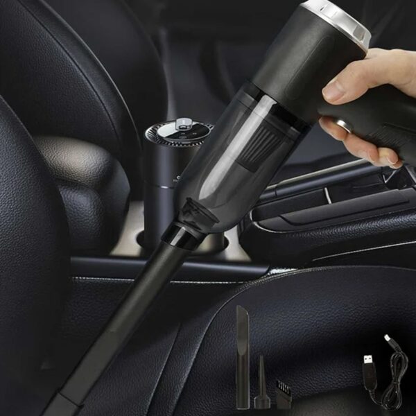 Wireless Car Mini Vacuum Cleaner & Blower - Image 4