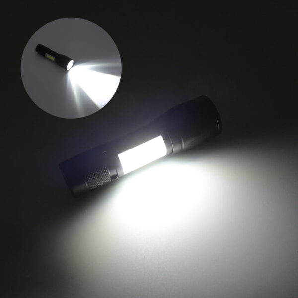 USB Rechargeable LED Flashlight - Image 3