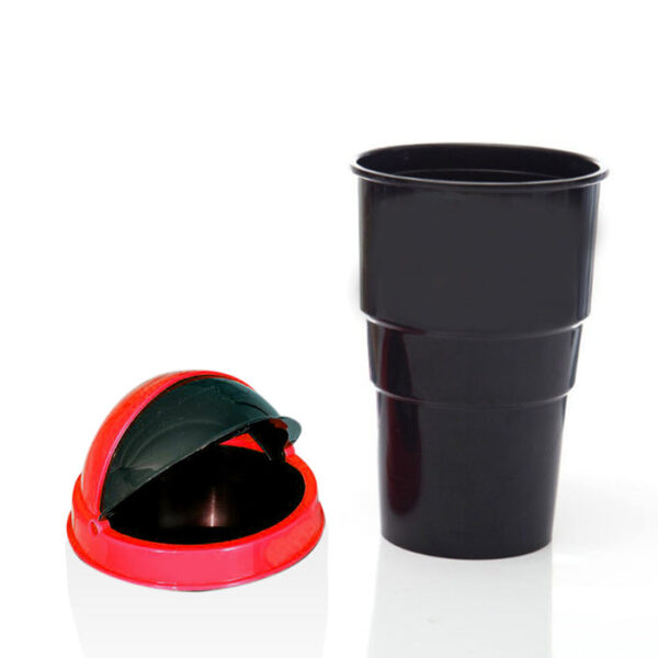 Mini Car Dustbin: Portable Travel Trash Bin