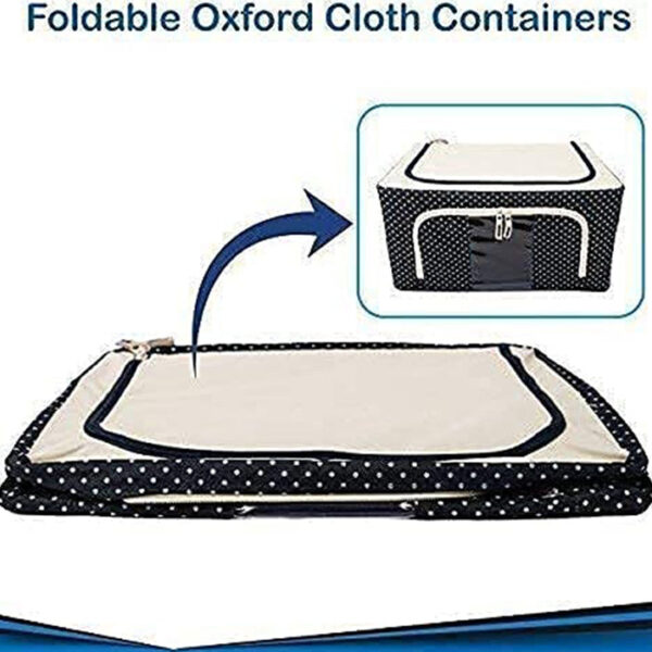 Foldable Clothes Organizer Storage Bag - Image 2