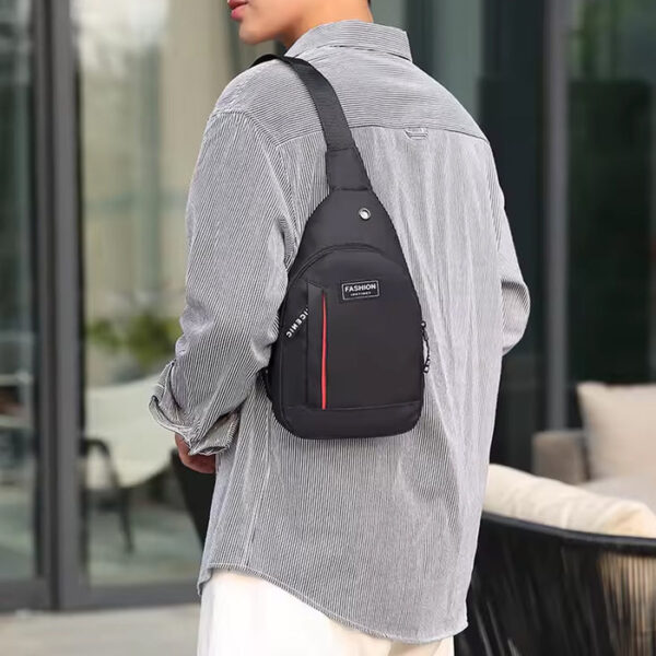 USB Charging Port Sling Bag