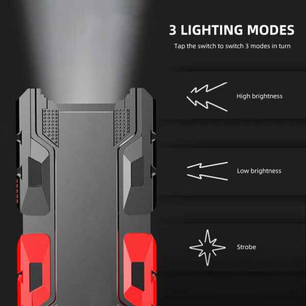 Rechargeable Mini LED Flashlight with Power Bank - Image 5