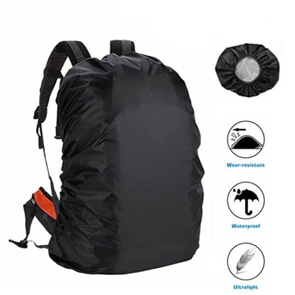 Waterproof Bag Cover: Heavy Nylon, Rain & Dust Protection - Image 2