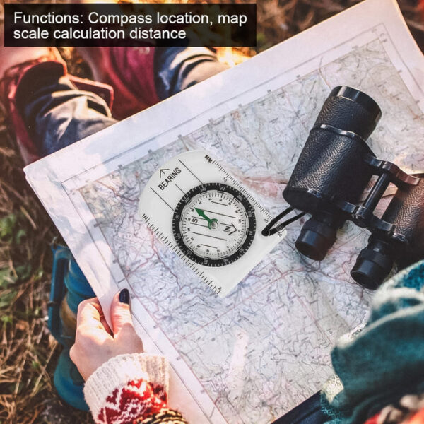 Plastic Travel Compass: Your Reliable Navigation Partner - Image 4