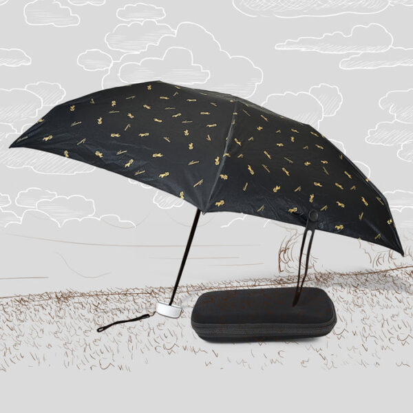 3-Fold Compact Travel Umbrella - UV Protection - Image 2