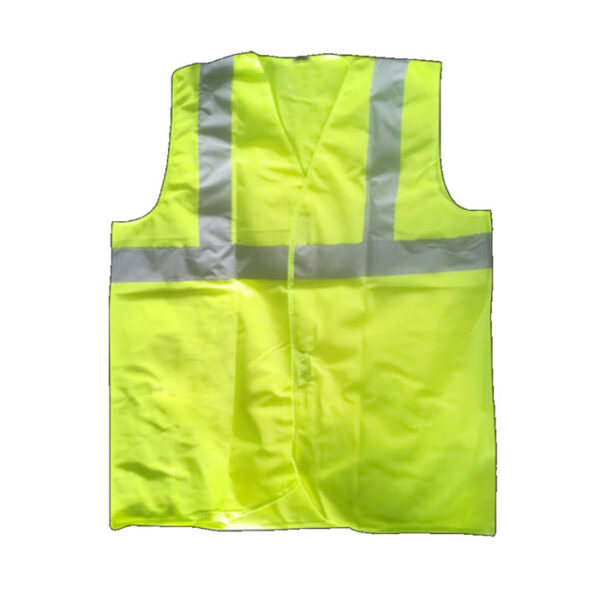 Green Construction Safety Jacket: High-Visibility, Reflective - Image 2