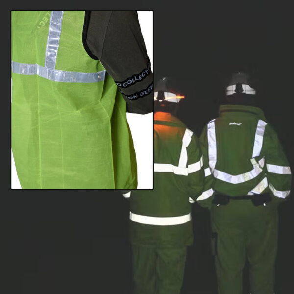 Green Construction Safety Jacket: High-Visibility, Reflective - Image 5