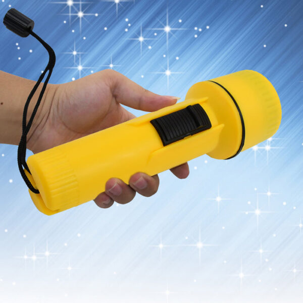 LED Flashlight: Battery Operated, Bright, Portable - Image 2