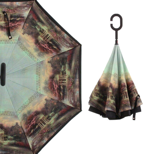 Printed Travel Umbrella