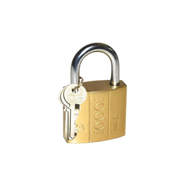 Solid Brass Padlock: Multipurpose Security Lock