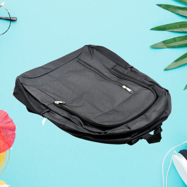 Slim Durable Polyester Laptop Backpack - Image 3