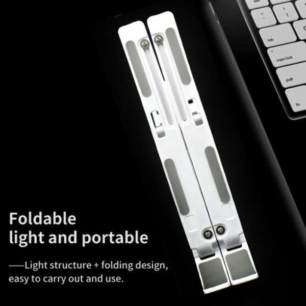 Adjustable Ergonomic Foldable Portable Holder Riser Laptop Stand - Image 4