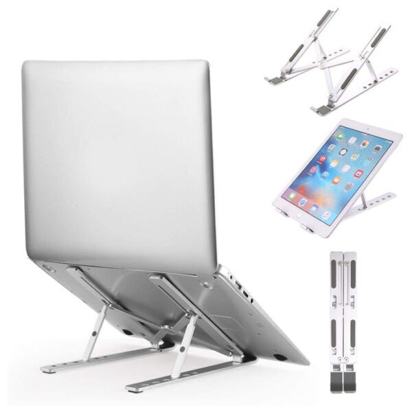 Adjustable Ergonomic Foldable Portable Holder Riser Laptop Stand - Image 2